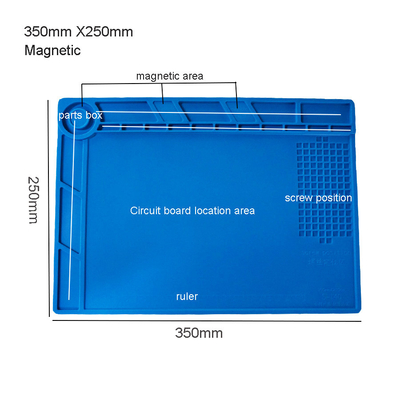 Statische Antireparatur Mat Heat Insulation Soldering Pad 650g für Arbeitsbühne