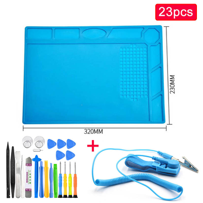 650g ESD, das Mat Heat Resistant Repair Stations-Eisen für Telefon-Computer lötet