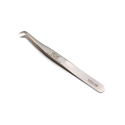 Flache Spitzen-SA-Reihen-Edelstahl-Pinzette Vetus Lash Extension Tweezers