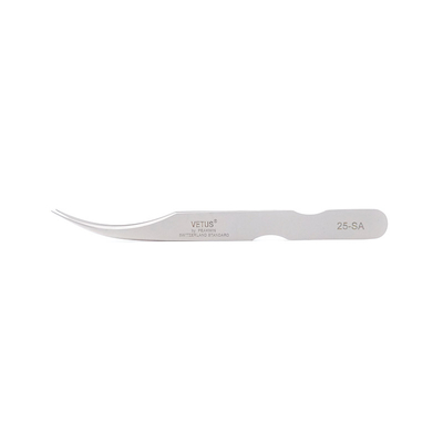 Paar-Wimper-Erweiterung LashArt gerade Vetus Lash Tweezers Curved Fine Point