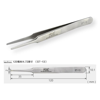 Präzisions-Pinzette Metall-Vetus Lash Tweezers-SA feiner Punkt für Cleanroom