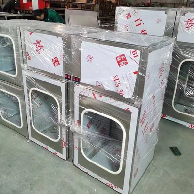 Cleanroom-Durchlauf-Kasten GMP-Durchlauf 220V 50Hz 60Hz durch Kasten-laminare Strömungs-Dynamik