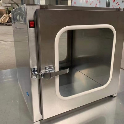 Cleanroom-Labordurchlauf-Kasten-Übergangsfenster-Edelstahl-Durchlauf-Kasten