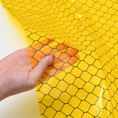 Antistatischer ESD-PVC-Gitter-Vorhang-transparentes Schwarzes für Fabrik-Gebrauch