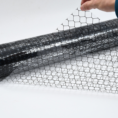 Antistatischer ESD-PVC-Gitter-Vorhang-transparentes Schwarzes für Fabrik-Gebrauch