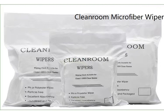 Laser 110GSM schnitt Cleanroom-Polyester-Wischer fusselfreie Cleanroom-Wischer
