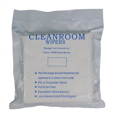 Laser 110GSM schnitt Cleanroom-Polyester-Wischer fusselfreie Cleanroom-Wischer
