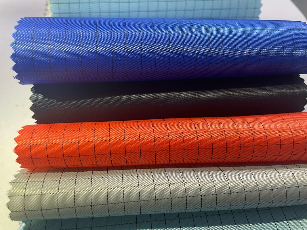 5 mm ESD-Gitter-Polyester, antistatisch, antistatisch, für Reinräume, leitfähiger Stoff, staubfreier Kleidungsstoff