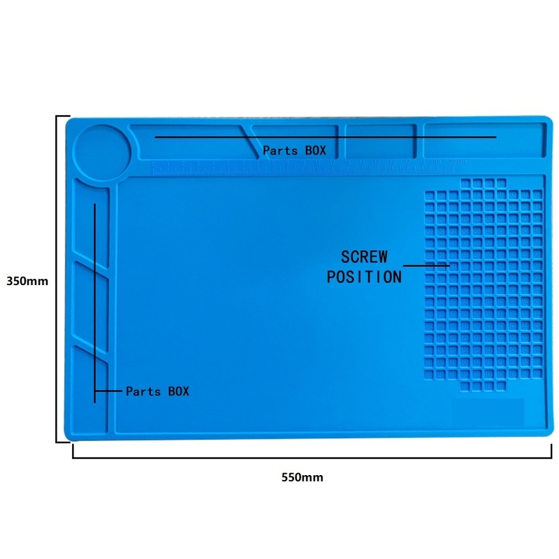 Statische Antireparatur Mat Heat Insulation Soldering Pad 650g für Arbeitsbühne