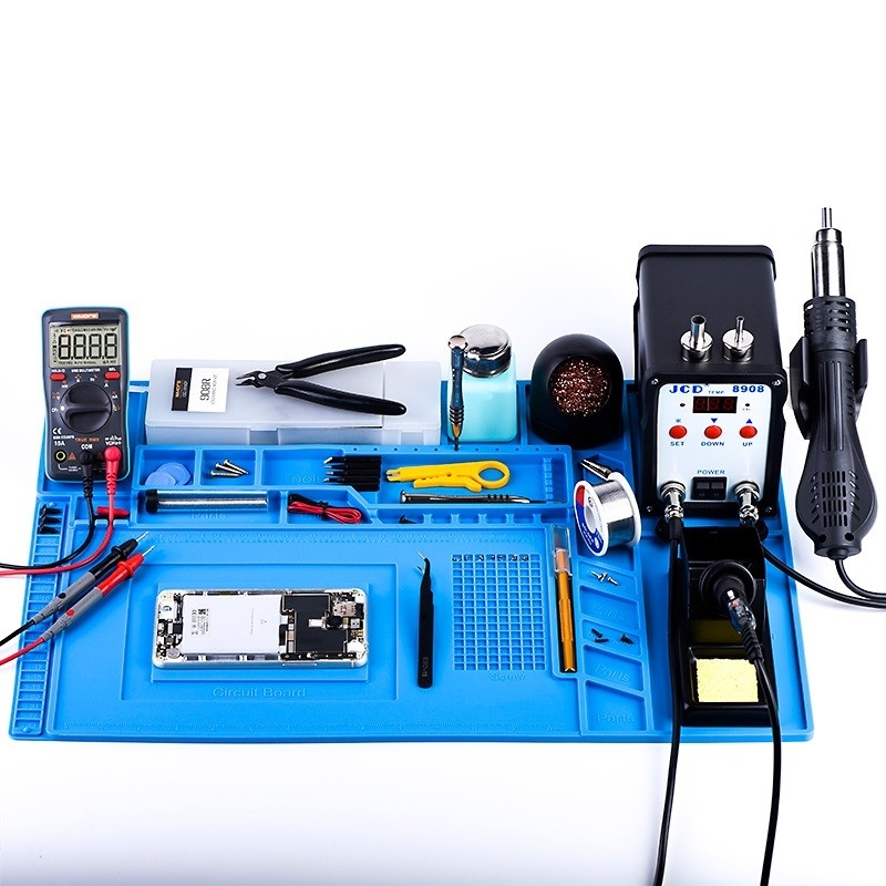 Arbeits-Mat Maintenance Platform Anti Static-Auflage ESD 5mm hitzebeständige für bewegliche Reparatur