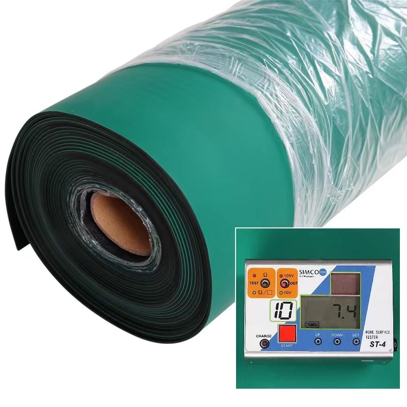 Gummibank ESD-Tabellen-Matten-Boden-Mat Roll For Industrial Clean-Raum