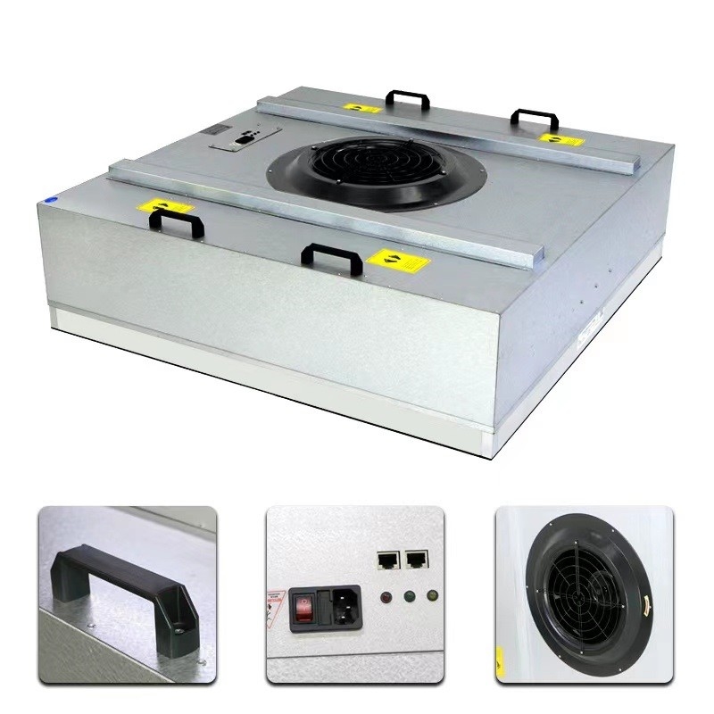 Gänge der Hepa-Fan-Filtrationseinheits-FFU drei mit hoher Leistungsfähigkeit 99,999%
